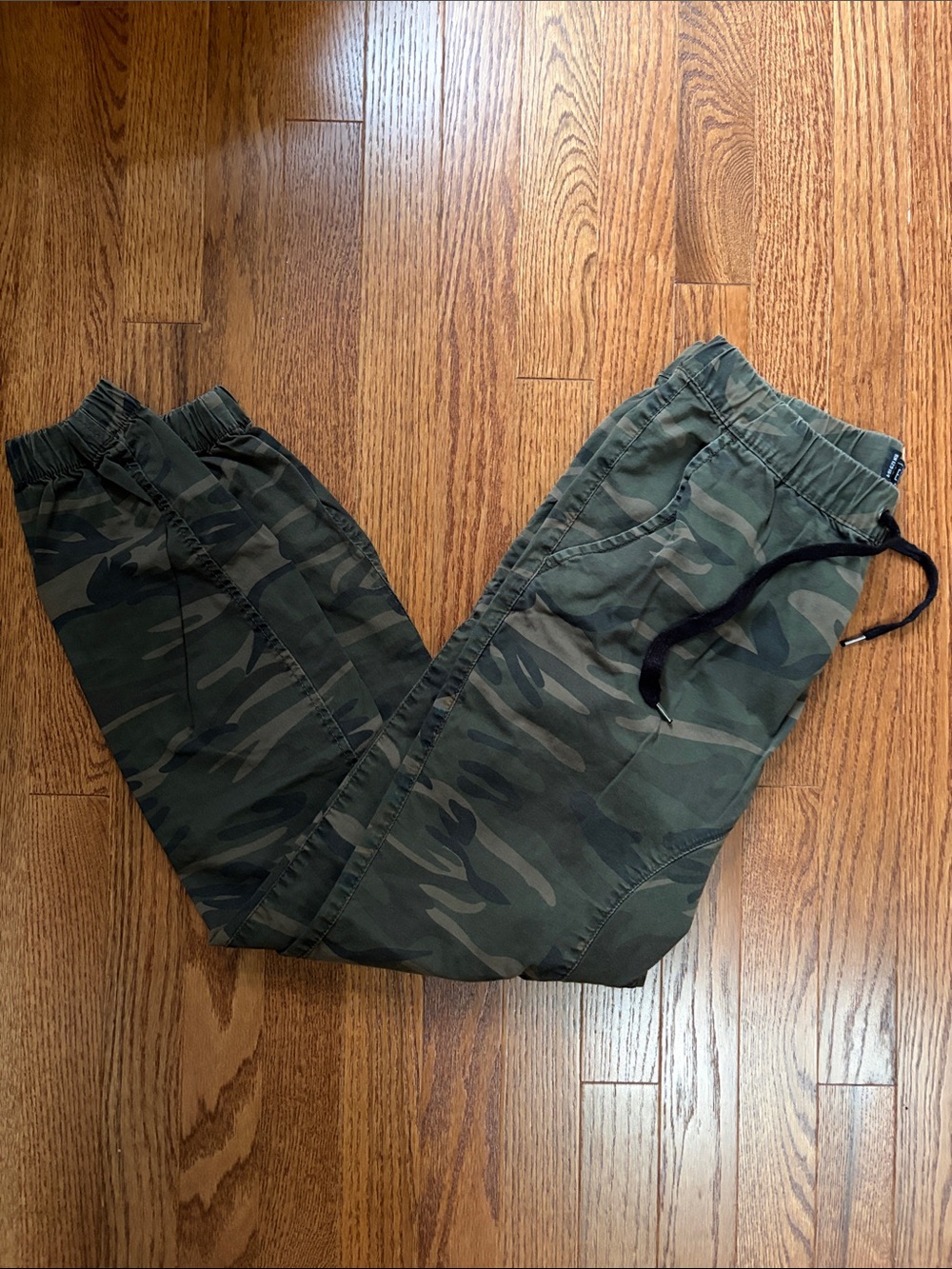 Cotton On Men's Camouflage Joggers - Olive Green
